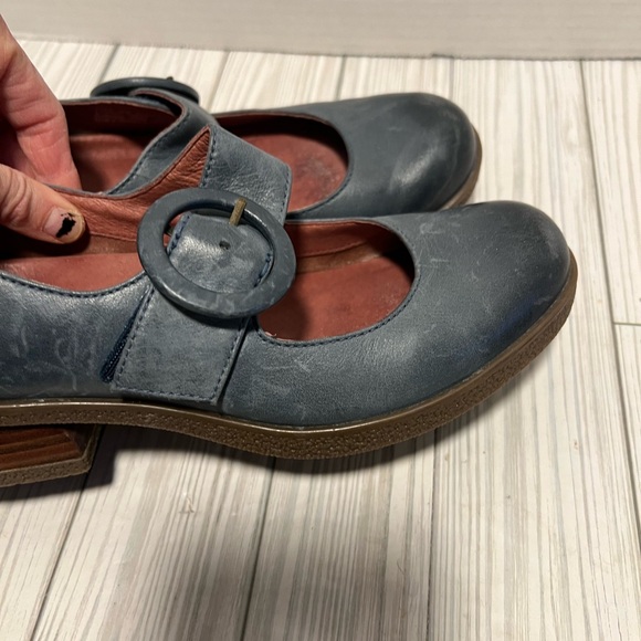 Dansko Mary Jane Shoes Size 36-5.5-6 Brandy Adjustable Strap High Chunky Heels - Picture 4 of 7